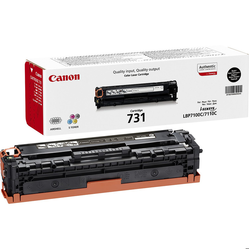 Canon 731 tonerpatron 1 stk Original Sort