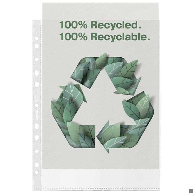 Esselte Recycle lomme A4 premium