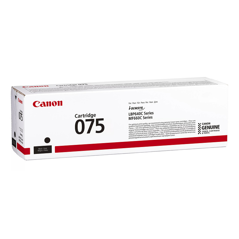 Canon 075 tonerpatron 1 stk Original Sort - Billede 2