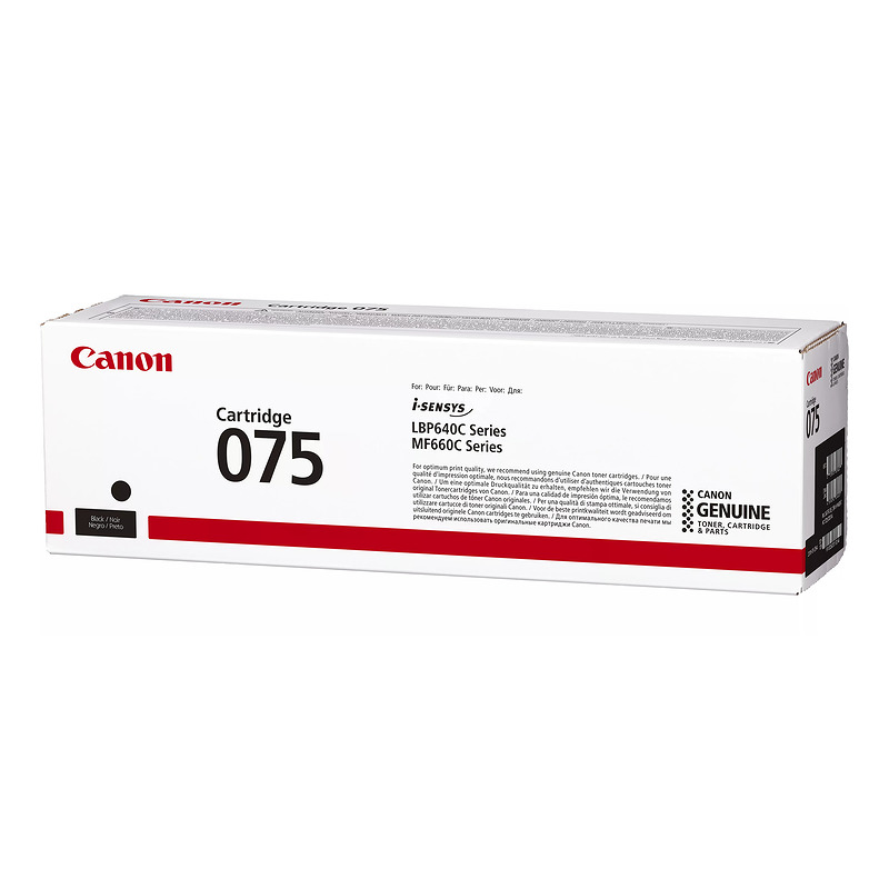 Canon 075 tonerpatron 1 stk Original Sort - Billede 3