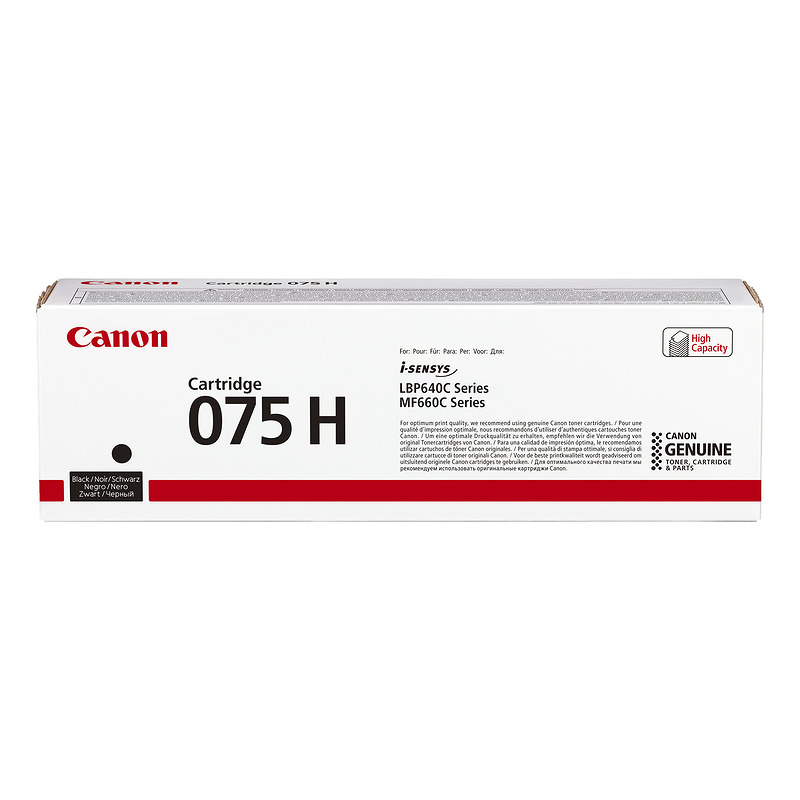 Canon 075 H tonerpatron 1 stk Original Sort