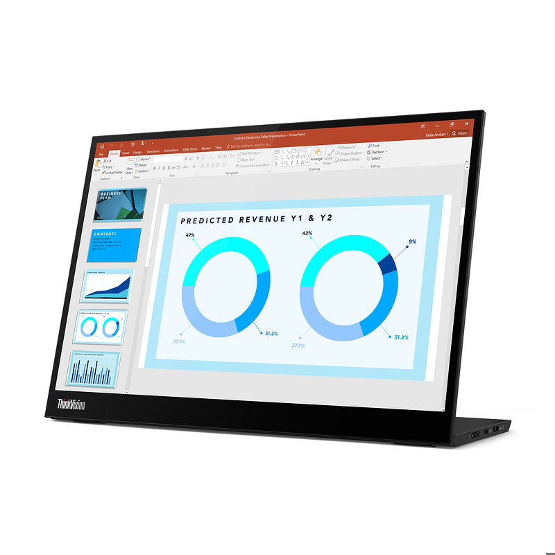 Lenovo ThinkVision M14d computer monitor - Billede 5