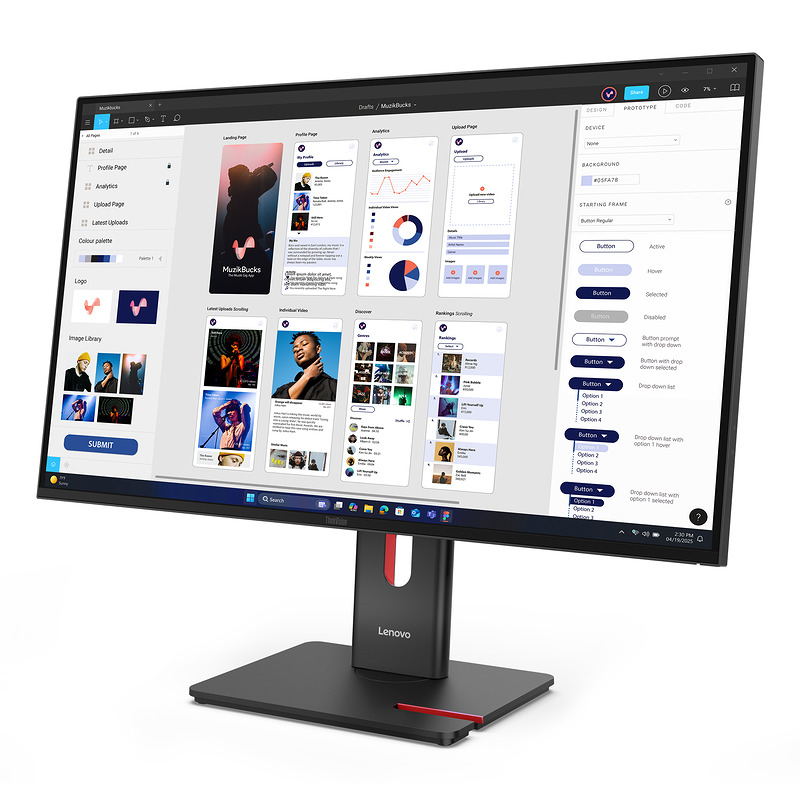 Lenovo ThinkVision T32UD-40 computer monitor - Billede 11