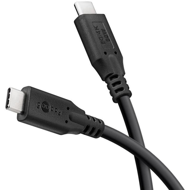 Forbindelseskabel, USB-C  til USB-C - Billede 2