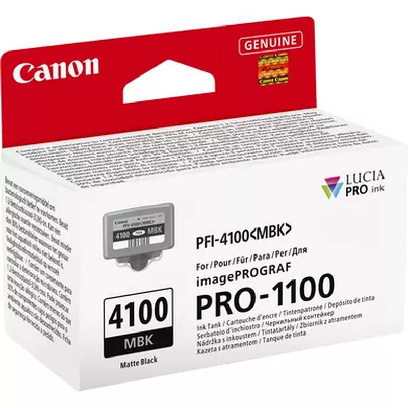 Canon LUCIA PRO II blækpatron 1 stk Original Standard udbytte Mat sort - Billede 3