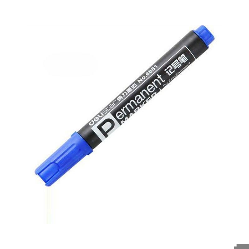Permanent marker blå