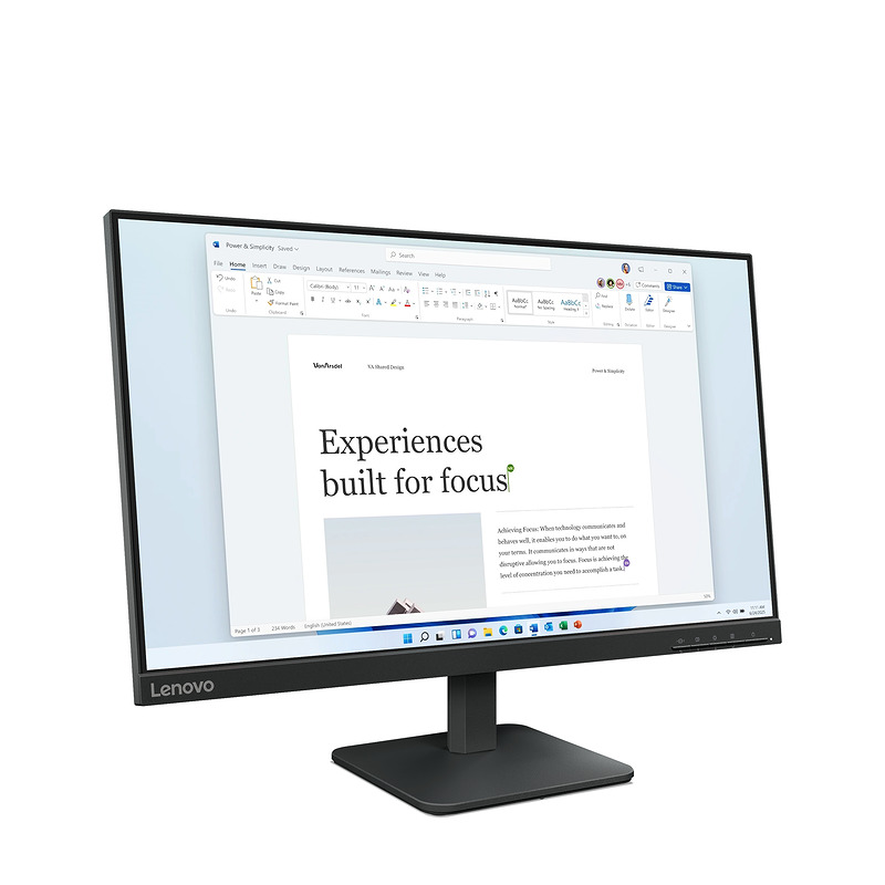 Lenovo L24-4e computer monitor - Billede 2