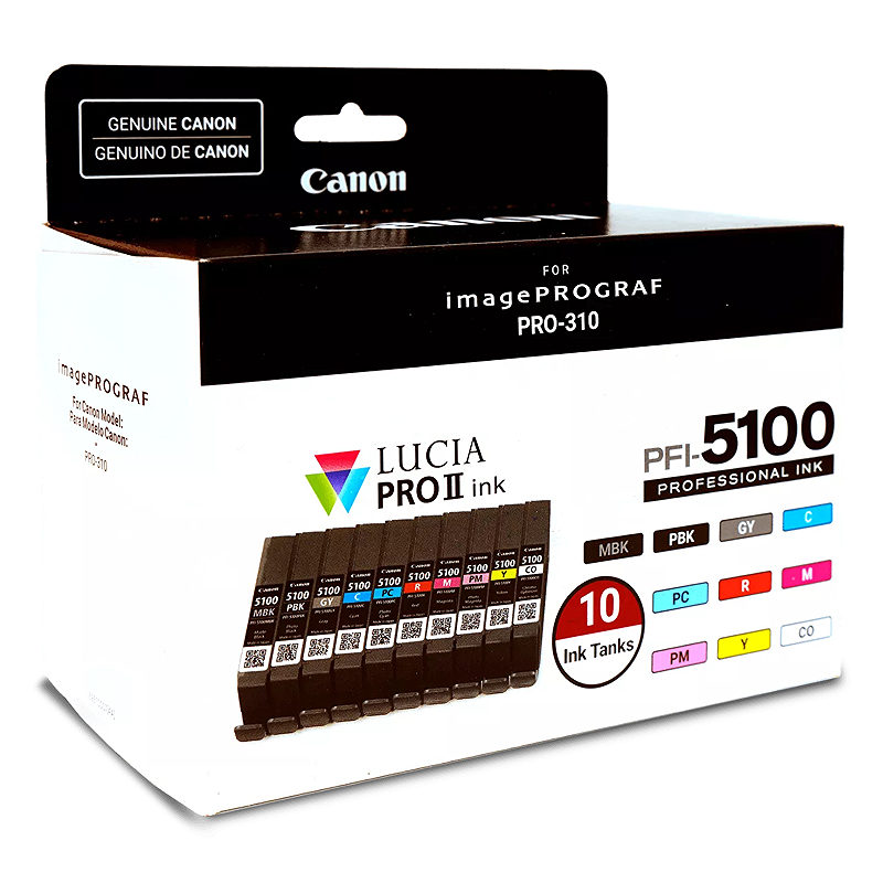 Canon PFI-5100 Multipack ink cartridge - Billede 2