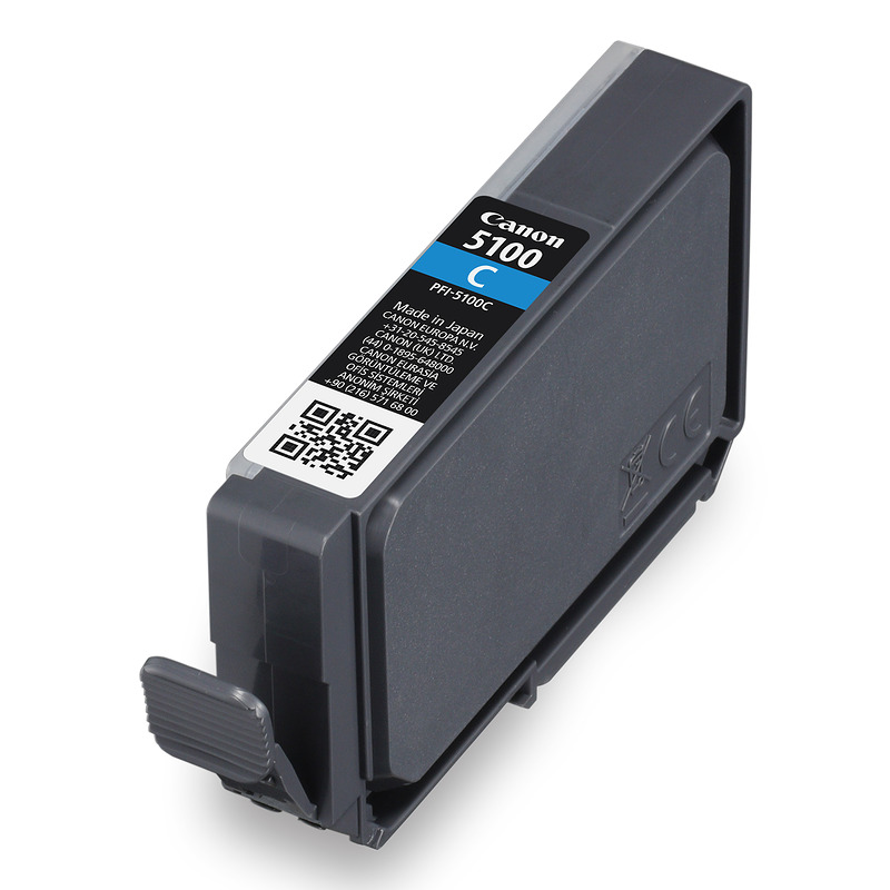 Canon PFI-5100 C blækpatron 1 stk Original Blå - Billede 3