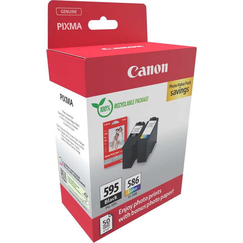 Canon PG595/CL586 PVP ink cartridge - Billede 2