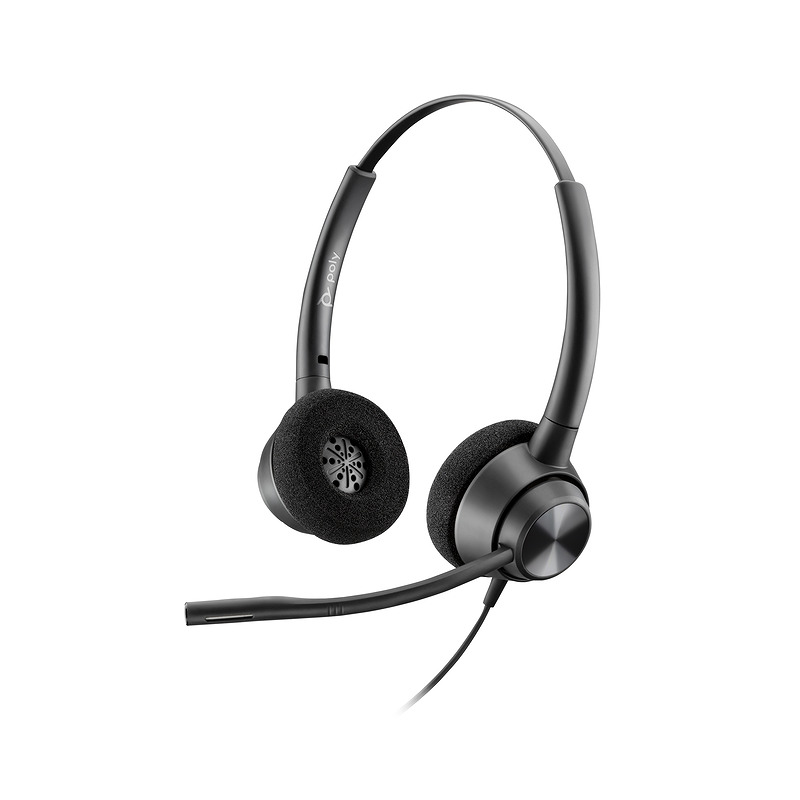 HP Poly EncorePro 320 med Quick Disconnect Binaural Headset TAA - Billede 3