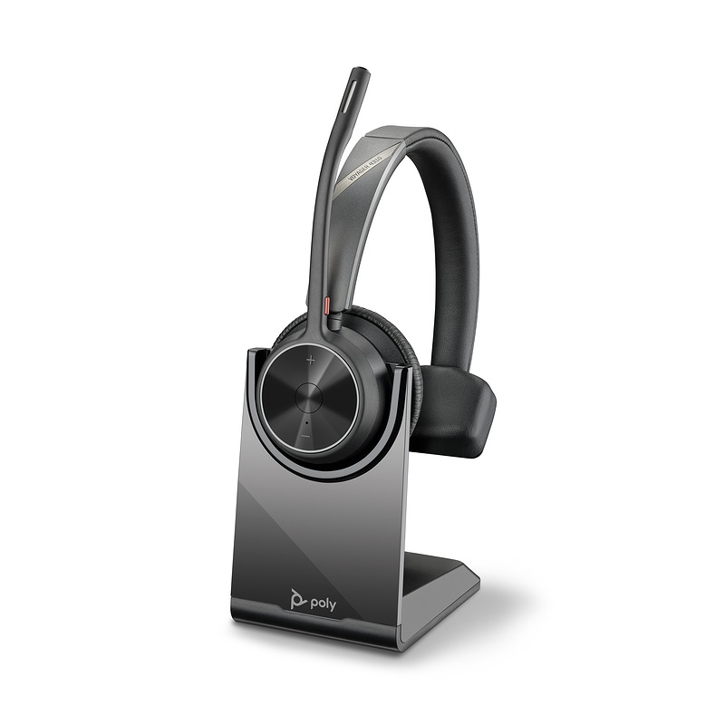 HP Poly Voyager 4310 USB-C Headset +BT700-dongle +bordoplader