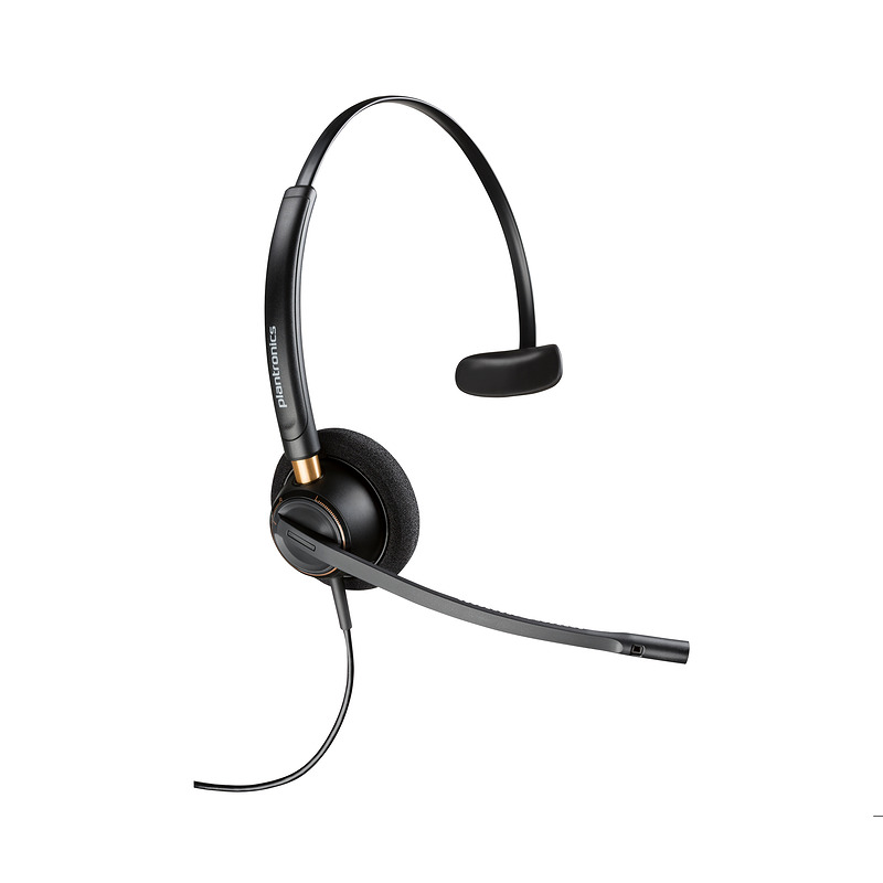 HP Poly EncorePro 510 Monaural Headset +Quick Disconnect