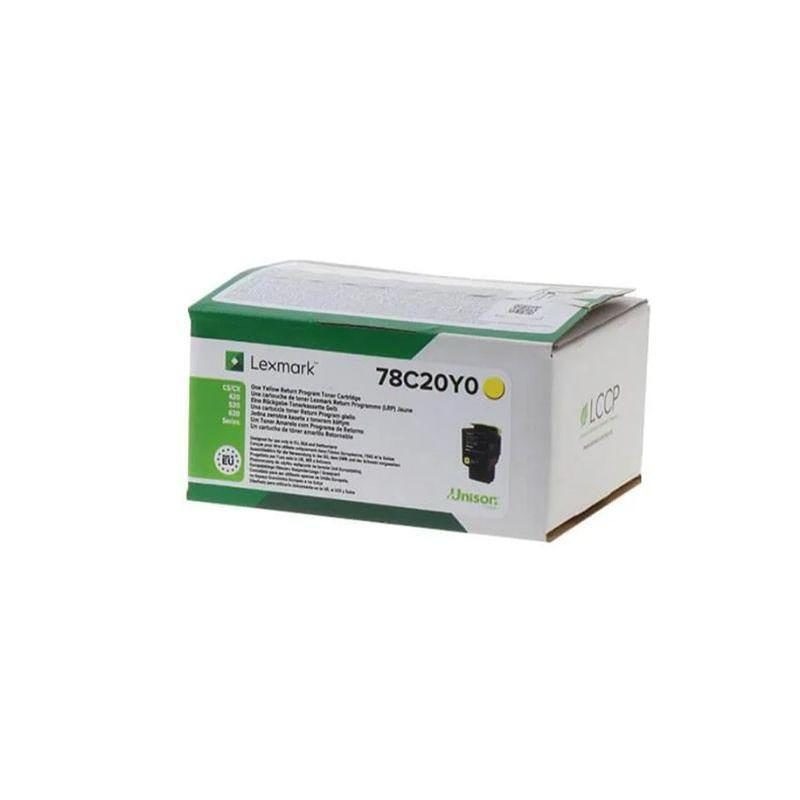 Lexmark Toner 78C20Y0 / 782Y Yellow