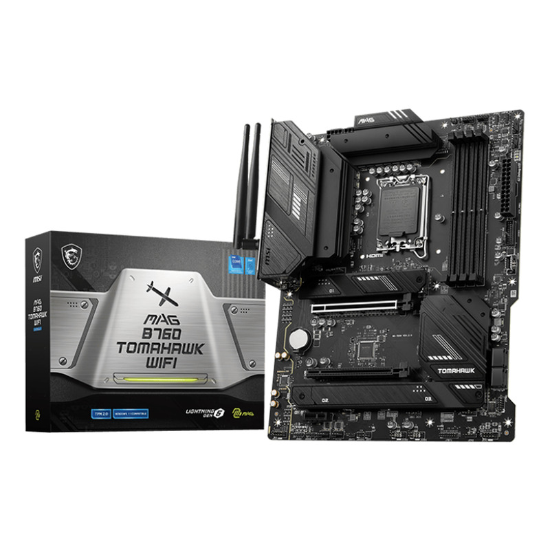 MSI MAG B760 TOMAHAWK WIFI bundkort Intel B760 LGA 1700 ATX