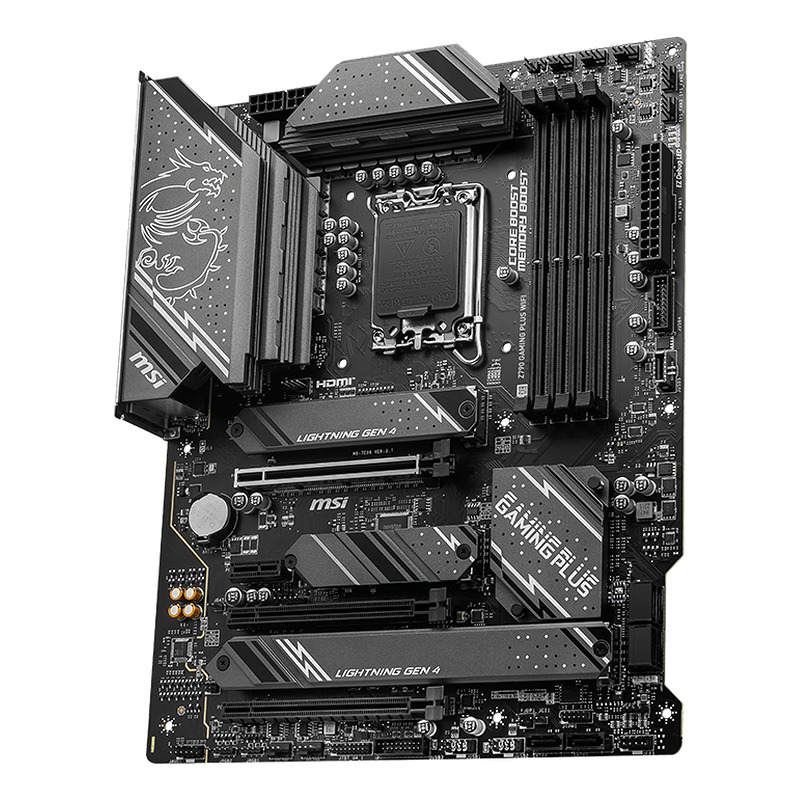 MSI Z790 GAMING PLUS WIFI bundkort Intel Z790 LGA 1700 ATX - Billede 3