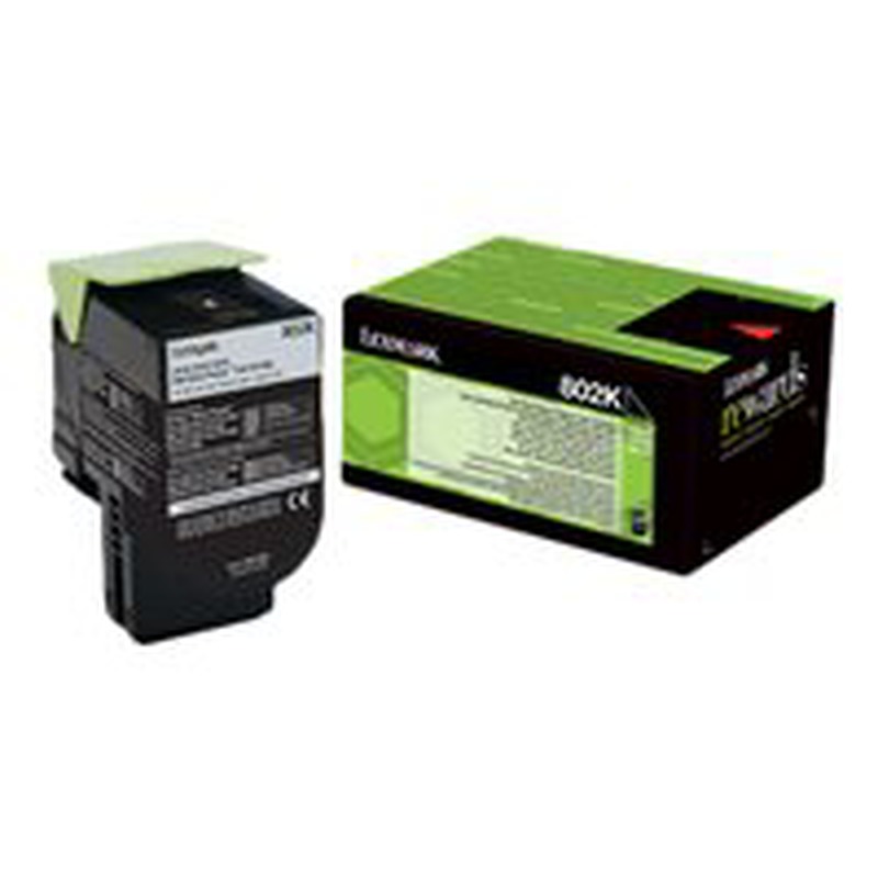 Lexmark Toner 80C20K0 / 802K Black