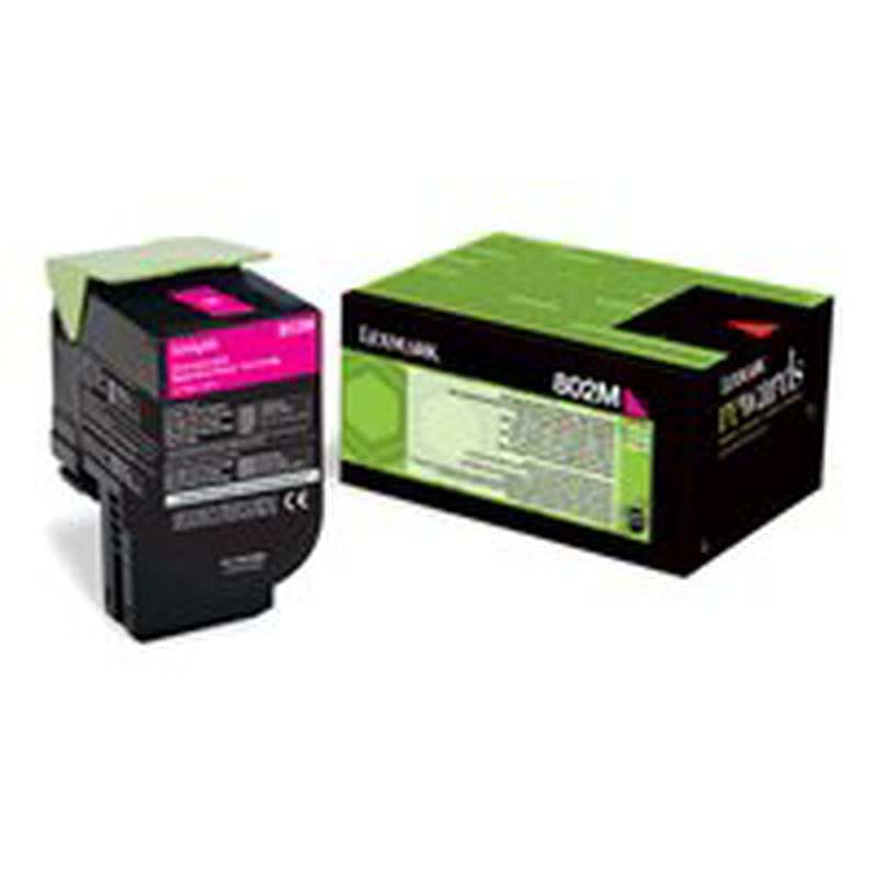 Lexmark Toner 80C20M0 / 802M Magenta
