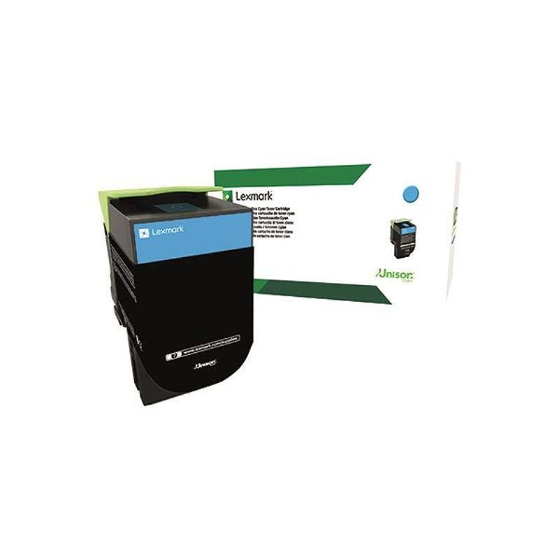 Lexmark Toner 80C2HC0 / 802HC XXL Cyan