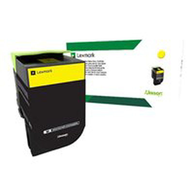 Lexmark Toner 80C2HY0 / 802HY XXL Yellow