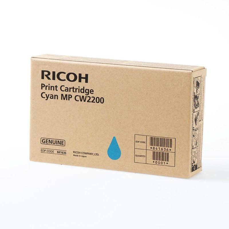 Ricoh 841636 blækpatron 1 stk Original Blå
