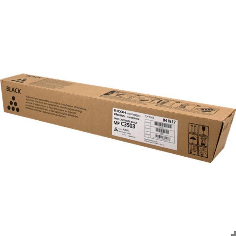 Ricoh 841817 tonerpatron 1 stk Original Sort