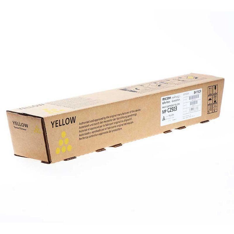 Ricoh 841929 tonerpatron 1 stk Original Gul