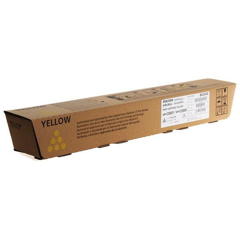 Ricoh 842044 tonerpatron 1 stk Original Gul