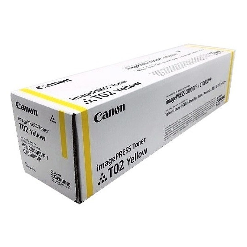 Canon T02 tonerpatron 1 stk Original Gul
