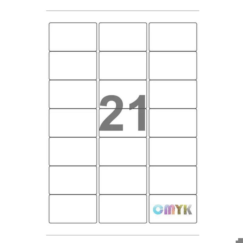 Universal label A4 70x41 21*etiket