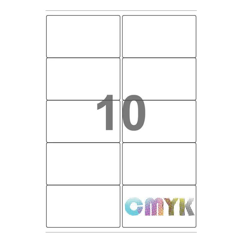 Universal label A4 105 x57 10*etiket