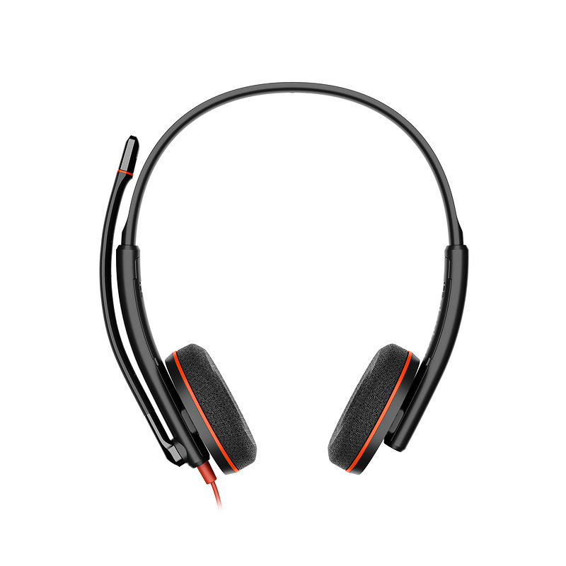 HP Poly Blackwire 3220 USB-C-stereoheadset + USB-C/A-adapter (bulk)