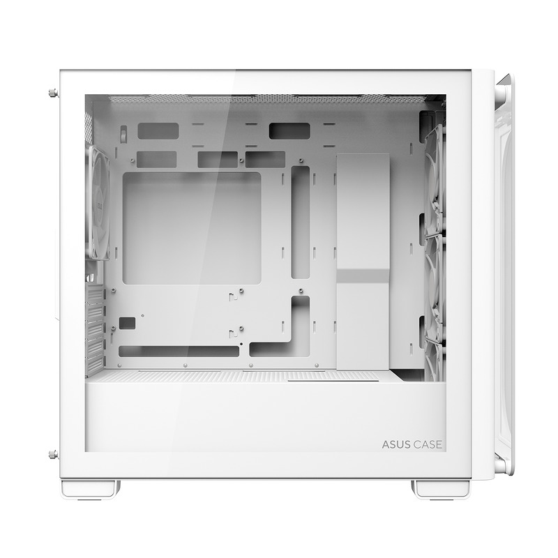 ASUS A23 PLUS TG ARGB WHITE Micro Tower Hvid - Billede 2
