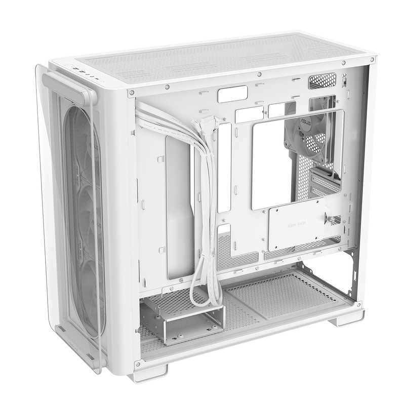 ASUS A23 PLUS TG ARGB WHITE Micro Tower Hvid - Billede 11