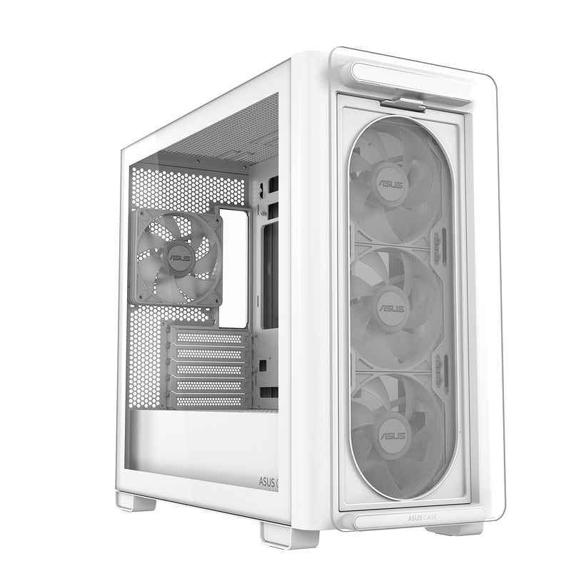 ASUS A23 PLUS TG ARGB WHITE Micro Tower Hvid - Billede 6