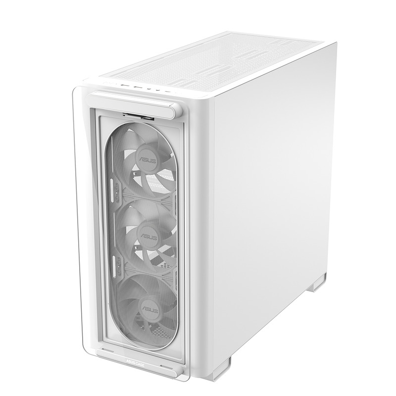 ASUS A23 PLUS TG ARGB WHITE Micro Tower Hvid - Billede 9