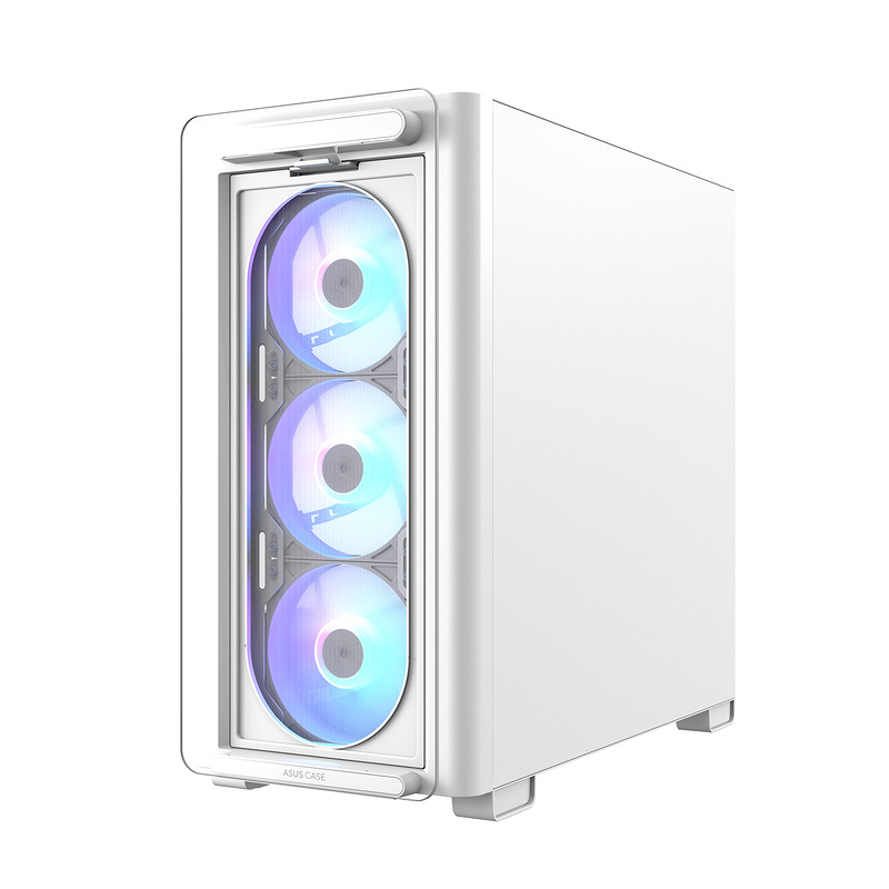 ASUS A23 PLUS TG ARGB WHITE Micro Tower Hvid - Billede 10
