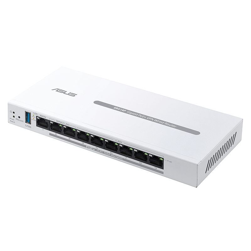 ASUS ExpertWiFi EBG19P kabelforbundet router Gigabit Ethernet Hvid