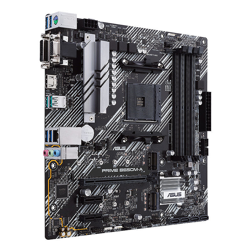 ASUS Prime B550M-A/CSM AMD B550 Stik AM4 micro ATX - Billede 3