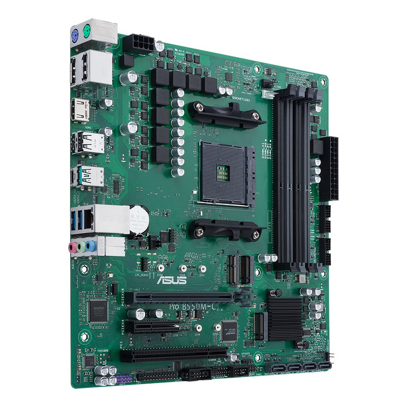 ASUS PRO B550M-C/CSM AMD B550 Stik AM4 micro ATX - Billede 2