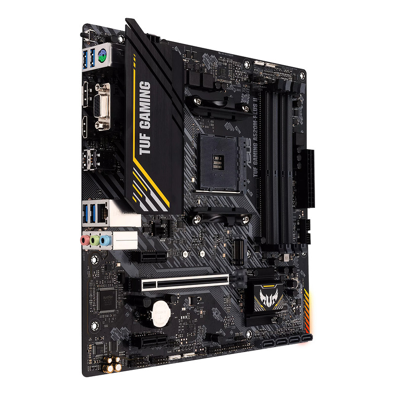 ASUS TUF GAMING A520M-PLUS II AMD A520 Stik AM4 micro ATX - Billede 3
