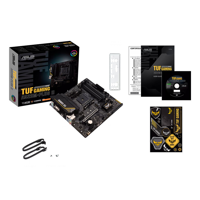ASUS TUF GAMING A520M-PLUS II AMD A520 Stik AM4 micro ATX - Billede 6