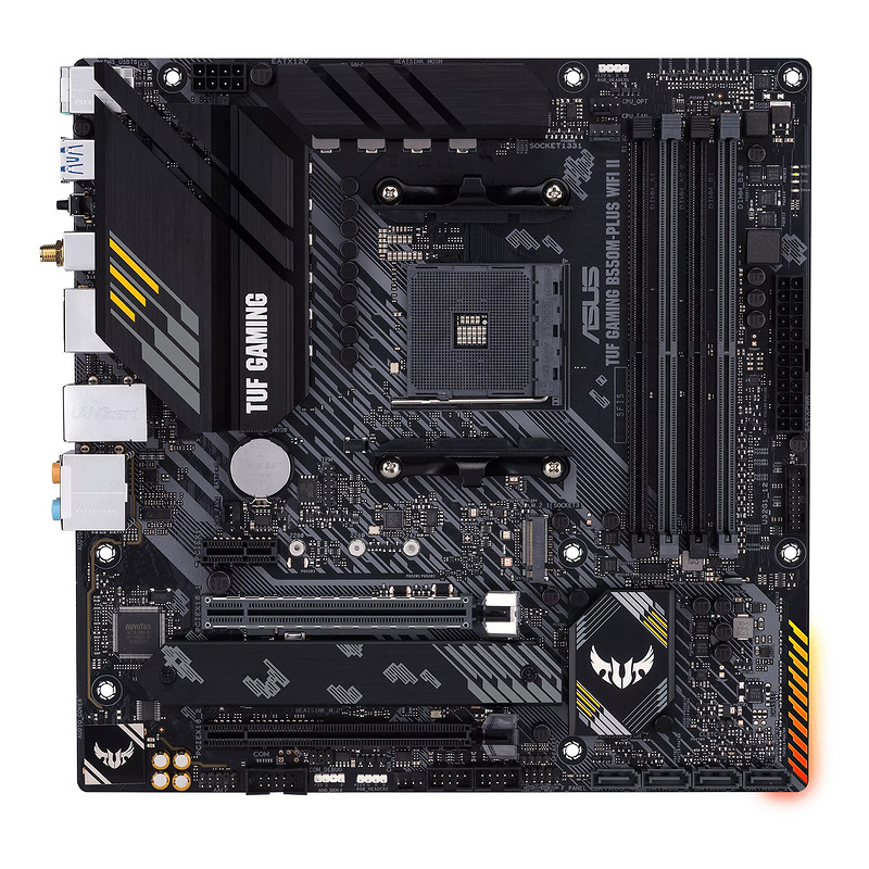 ASUS TUF GAMING B550M-PLUS WIFI II AMD B550 Stik AM4 micro ATX - Billede 2