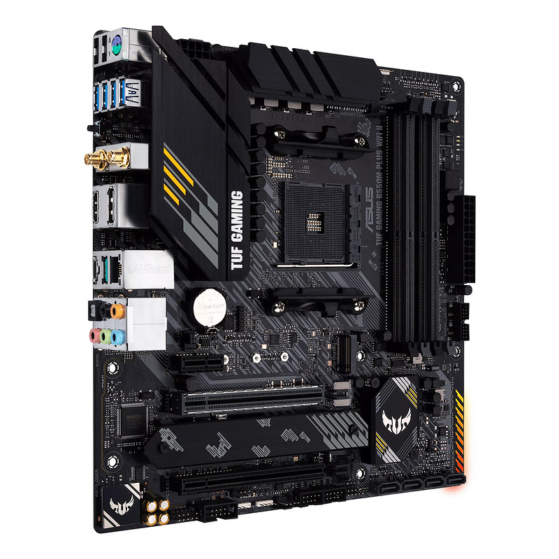 ASUS TUF GAMING B550M-PLUS WIFI II AMD B550 Stik AM4 micro ATX - Billede 3