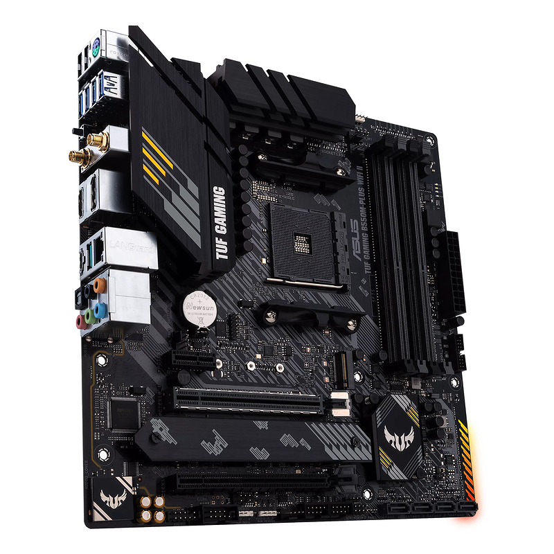 ASUS TUF GAMING B550M-PLUS WIFI II AMD B550 Stik AM4 micro ATX - Billede 4