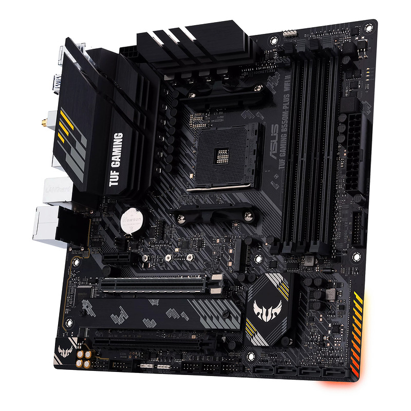 ASUS TUF GAMING B550M-PLUS WIFI II AMD B550 Stik AM4 micro ATX - Billede 6