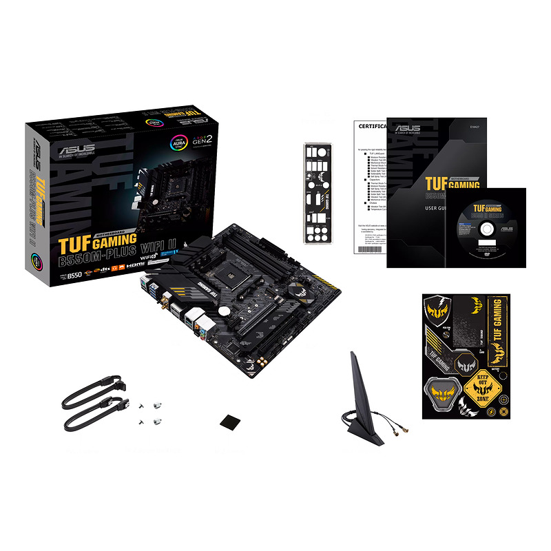 ASUS TUF GAMING B550M-PLUS WIFI II AMD B550 Stik AM4 micro ATX - Billede 8