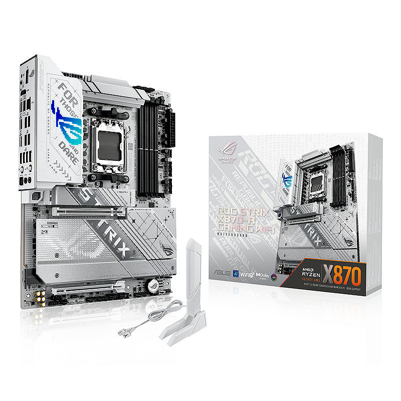 ASUS ROG STRIX X870-A GAMING WIFI AMD X870 Sokkel AM5 ATX