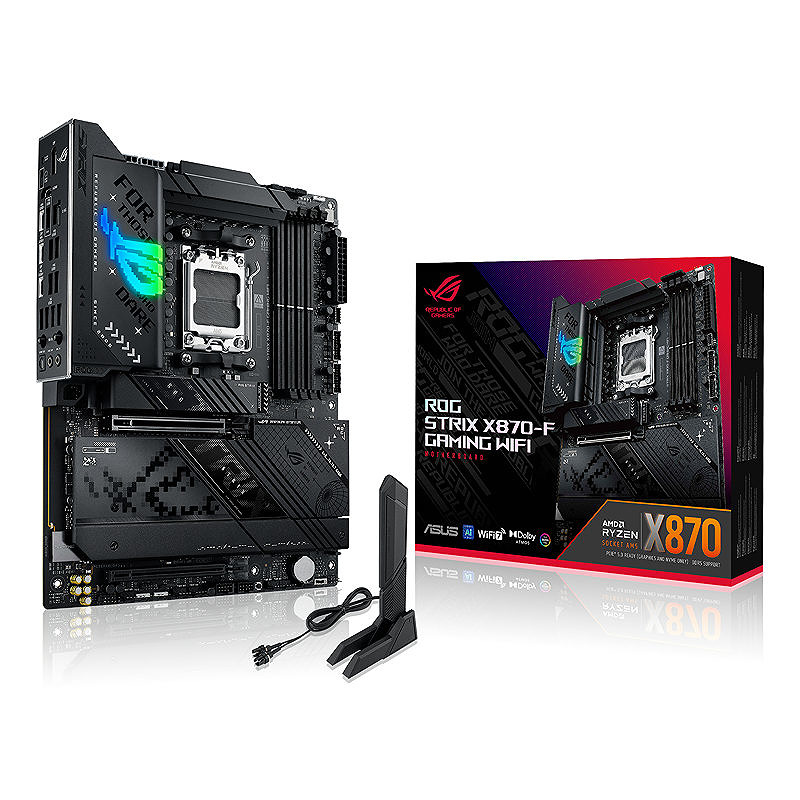 ASUS ROG STRIX X870-F GAMING WIFI AMD X870 Sokkel AM5 ATX