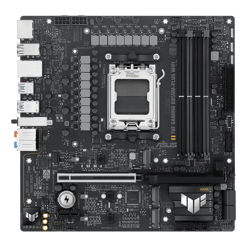 ASUS TUF GAMING B850M-PLUS WIFI AMD B850 Sokkel AM5 micro ATX - Billede 3
